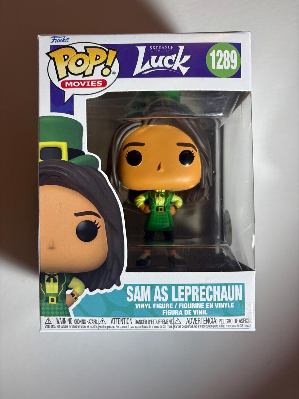 POP! Funko Movies Skydance Animation LUCK #1289 Sam as Leprachaun